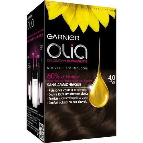 Olympus Coloration Olia N° 4.0 Châtain Pur 