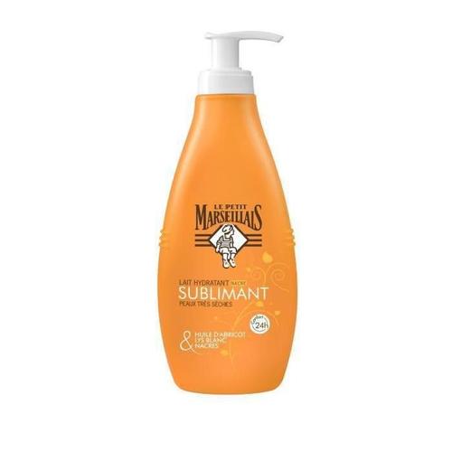 Lait Hydrant Nacre Sublime - Cheuveux Tres Sec - Huile Abricot - Pompe De 250 Ml 