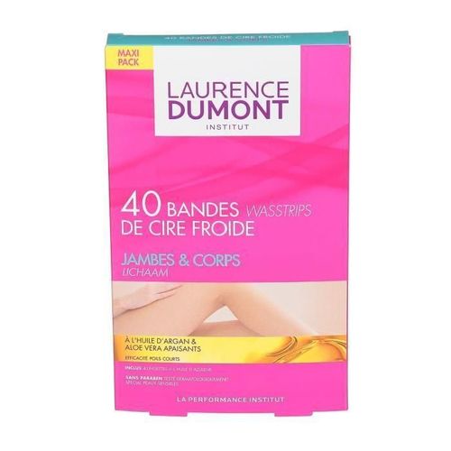 Lot De 40 Bandes De Cire Froide Pour Le Corps 