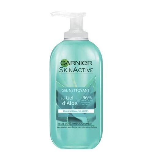 Gel Nettoyant Skinactive A L'Extrait D'Aloe Vera - 200 Ml 