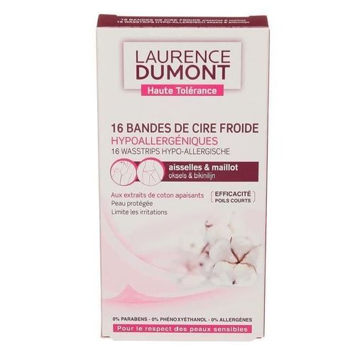 16 Bandes Cire Froide - Aisselles Et Maillot 