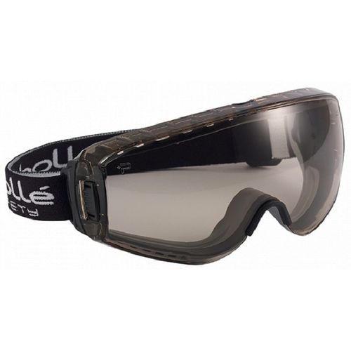 Masque De Protection Bolle Pilot Ii 2 Noir Verre Fume Traitement Anti Buee Anti Rayure Csp Filtre La Lumiere Bleue Pilocsp Airsoft