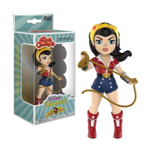 Figurine Dc Comics - Wonder Woman Bombshells Rock Candy 15cm