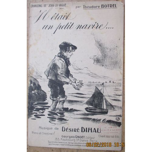 Il Était Un Petit Navire Désiré Dihau