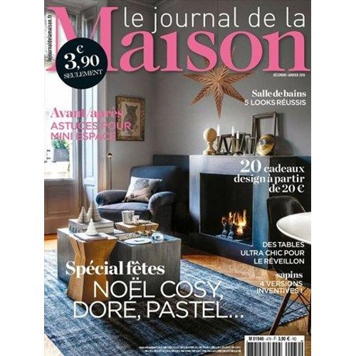 Le Journal De La Maison N°479 - Noël Cosy, Doré, Pastel