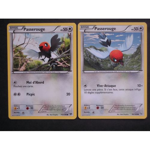 Passerouge Base X.Y. (113/146) + Passerouge Etincelles (86/106)