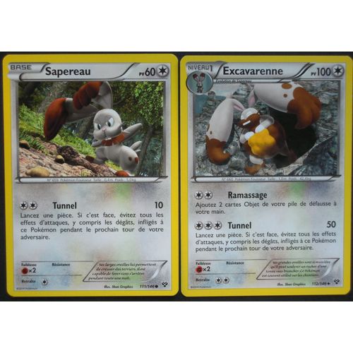 Base X.Y. - Sapereau (111) + Excavarenne (112/146)