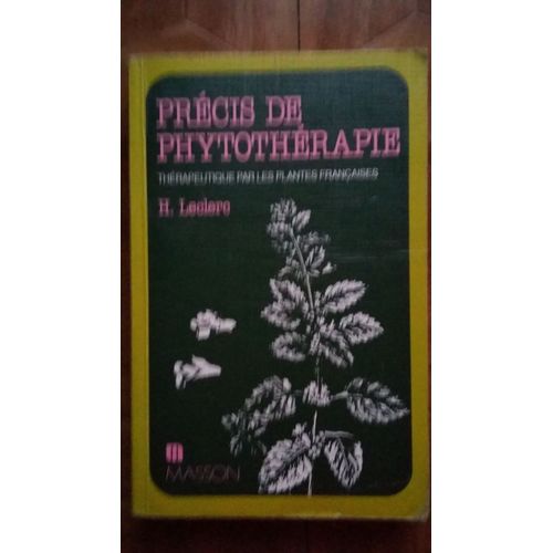 Précis De Phytothérapie