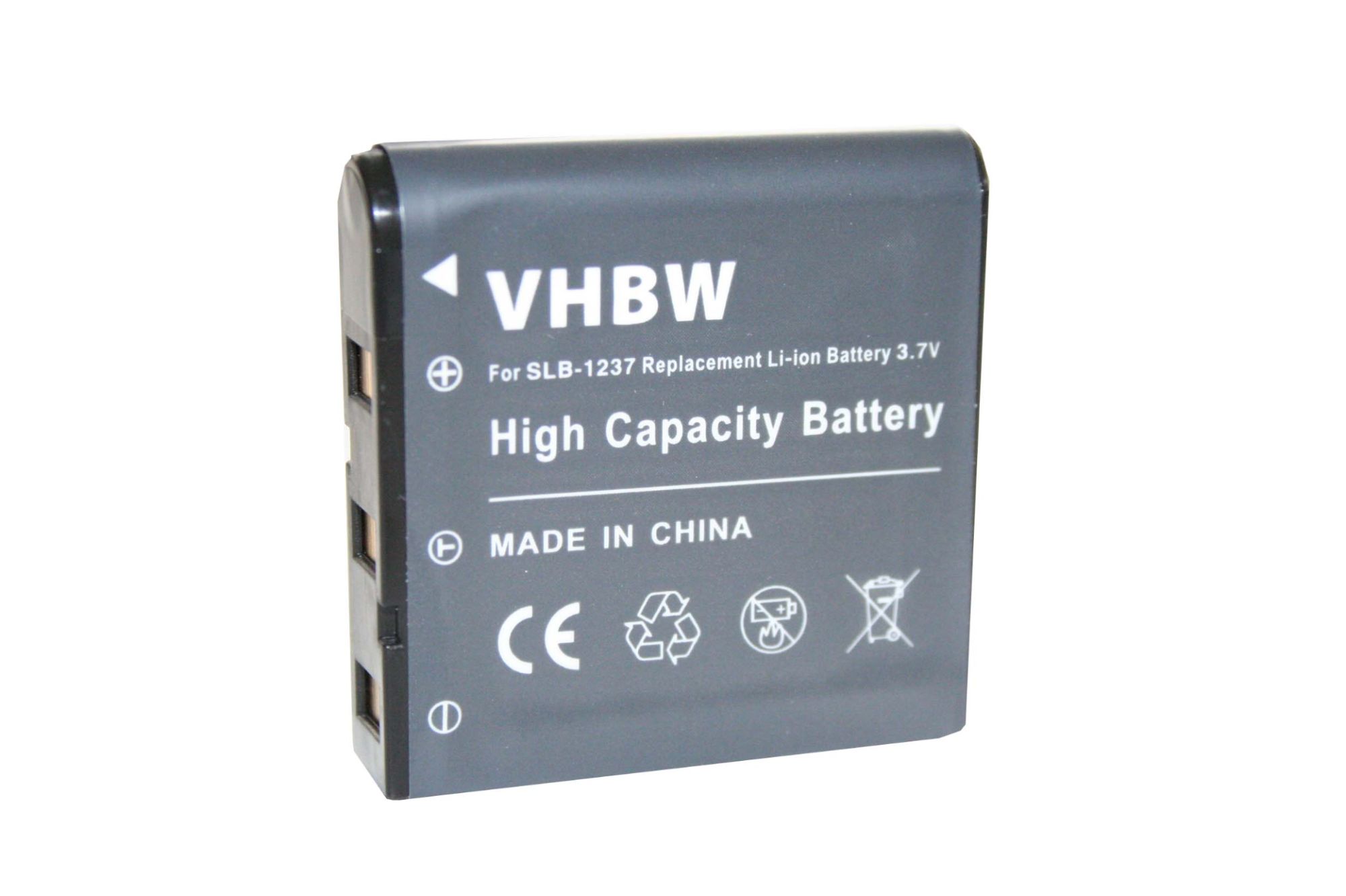 Batterie LI-ION compatible pour SAMSUNG Digimax L55W / L85, EPSON Photo PC L-500V remplace SLB-1237, EU-94 EPALB2 B31B173003CU B32B81242
