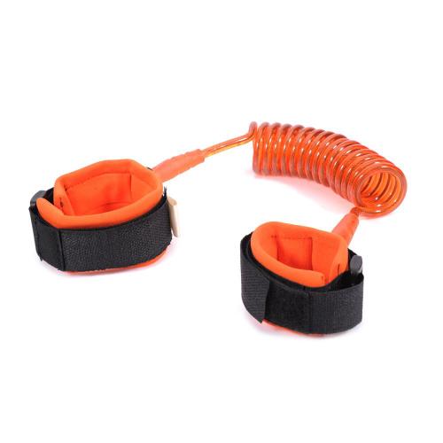 1.5m Orange Bracelet Laisse Cordon Anti Perte Bande Sécurité Harnais Anti-Lost Bébé Enfant Attache Poignet