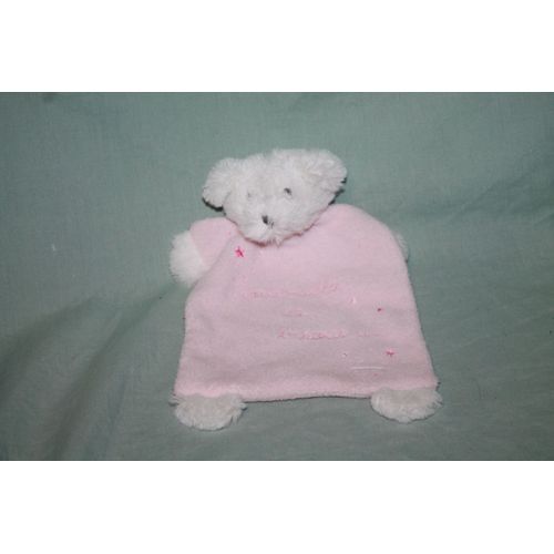 Doudou Ours Rose Absorba Gourmand De Bisous