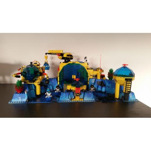 Lego 6195 Neptune Discovery Lab - Aqua Dome - Collection Aquazone Aquanauts Avec 4 Figurines