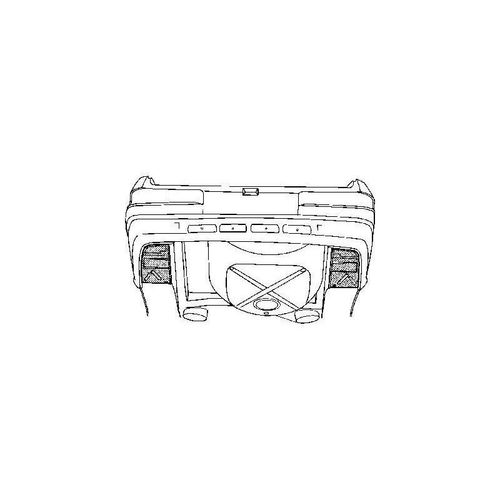 Tôle Fond Du Coffre Dessous Gauche Pour Mercedes Classe E - W123 De 1976 À 1985