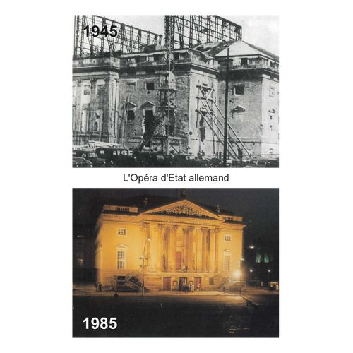 Ww2 - Photo - Berlin-Est 1945/1985 - L'opéra D'état Allemand - Deutsche Staatoper