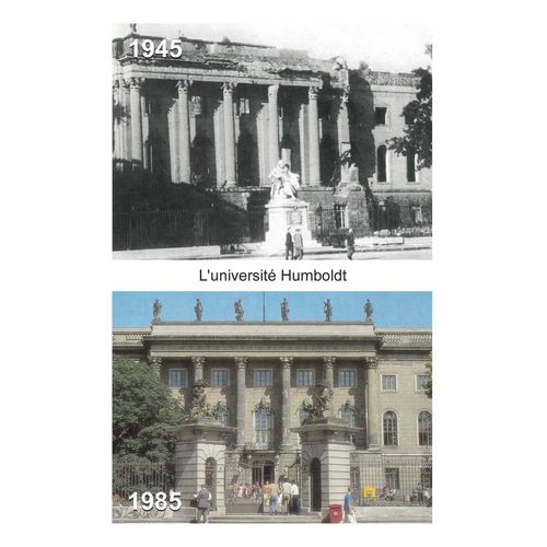 Ww2 - Photo - Berlin-Est 1945/1985 -L'université Humbold - Humbold-Universität