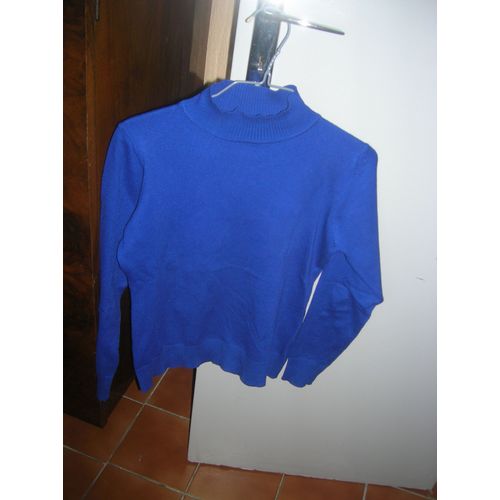 Pull Zeva 74% Viscose,21% Polyamide,5% Élasthanne, 12 Ans Bleu