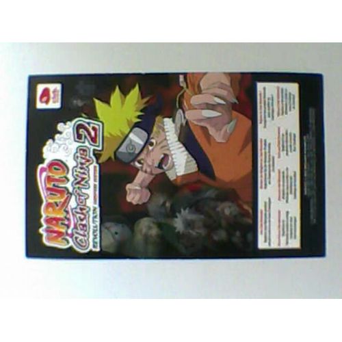 Carte Vip Club Nintendo Non Grattée Naruto Clash Of Ninja 2 Wii