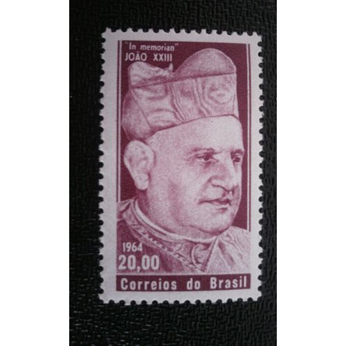 Timbre Bresil ( Yt 757 ) 1964 En Mémoire Papa João Xxiii