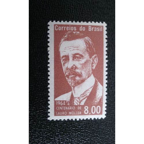 Timbre Bresil ( Yt 752 ) 1964 Siècle Né Lauro Muller