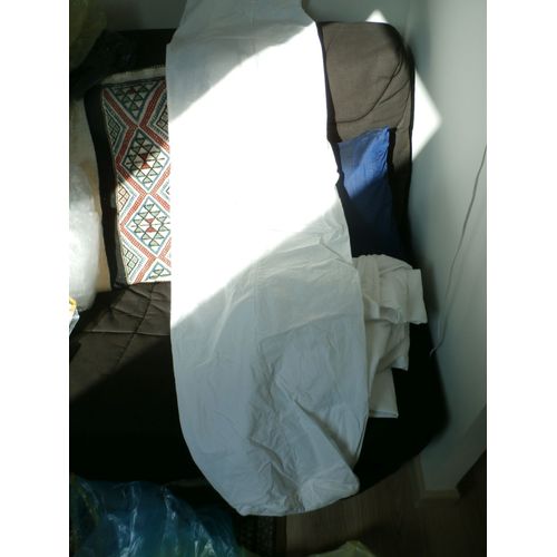 Housse Anti-Acariens Texaal® Coton Blanc Pour Traversin 140x27 Cm
