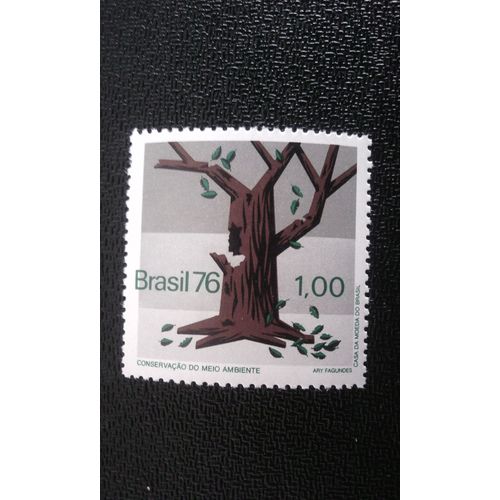 Timbre Bresil ( Yt 1219 ) 1976 Conservation De L'environnement