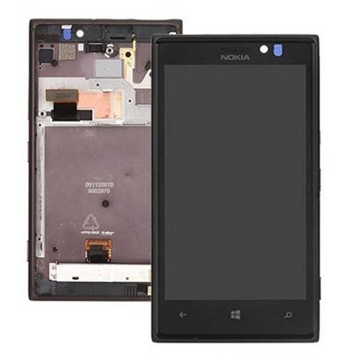 Écran Complet Avec Cadre Pour Nokia Lumia 925 Noir