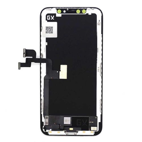 Écran Complet Lcd + Tactile Iphone X. Écran Dur Oled Iphone X Gx. Écran De Remplacement Avec Panneau Tactile + Digitaliseur Pour Réparer L'écran Cassé De L'iphone X (A1865, A1901). Luminosité, Réponse Du Digitaliseur, Pas De Pixels Morts.