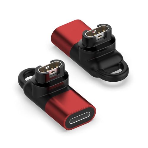 Adaptateur De Charge Micro Usb/Type-C Pour Montre Intelligente Garmin Fenix 7/7x Avec Trou De Lanière Connecteur De Câble De Chargeur D'alimentation