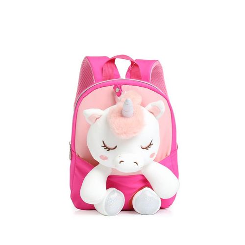 Sac à Dos D'École En Peluche Super Mignon Pour Garçon Cartable Observateur Et Imperméable Pour La Maternelle