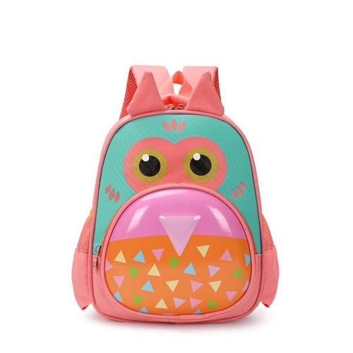 Sac à Dos D'École Maternelle Pour Garçon Et Fille Motif Tridimensionnel De Dessin Animé Coque Rigide Imperméable Lapin
