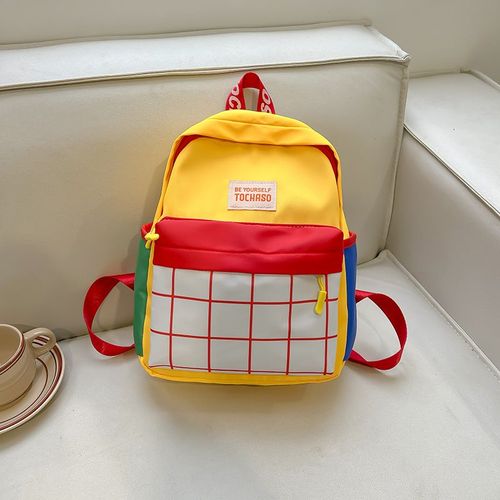 Sac à Dos En Toile Imperméable Pour Enfants Sac D'école Pour Enfants De La Maternelle Sac Léger Pour Enfants De 3 à 6 Ans