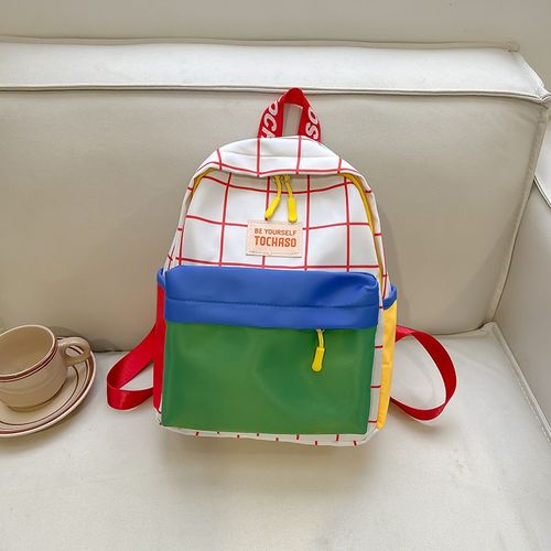 Sac à Dos En Toile Imperméable Pour Enfants Sac D'école Pour Enfants De La Maternelle Sac Léger Pour Enfants De 3 à 6 Ans
