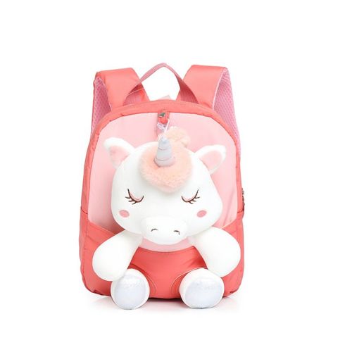 Sac à Dos D'École En Peluche Super Mignon Pour Garçon Cartable Observateur Et Imperméable Pour La Maternelle