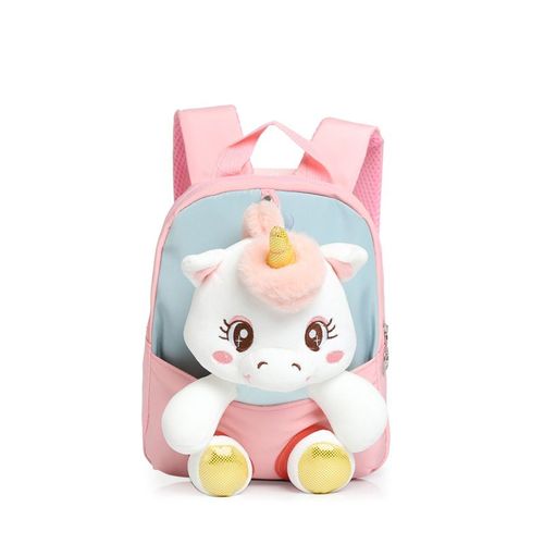 Sac à Dos D'École En Peluche Super Mignon Pour Garçon Cartable Observateur Et Imperméable Pour La Maternelle