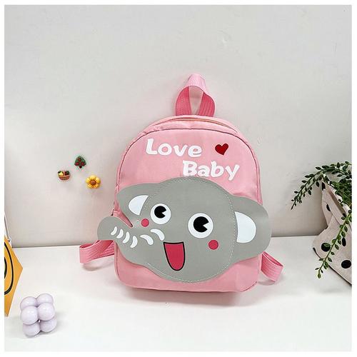 Sac À Dos Éléphant De Dessin Animé Pour Enfants Sac En Toile Pour Bébé Sac De Rangement Pour Enfants De La Maternelle Sac À Dos Mignon Melon Al Wind 1 À 5 Ans