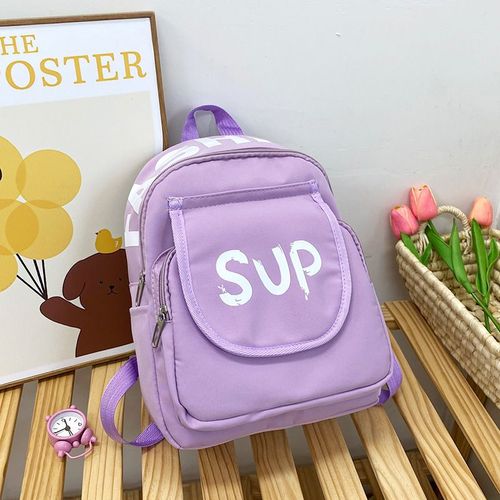 Sac à Dos D'école Imperméable Respirant Ultraléger Pour Enfants Cartable De Maternelle Imprimé Alphabet Garçons Et Filles Nouveau