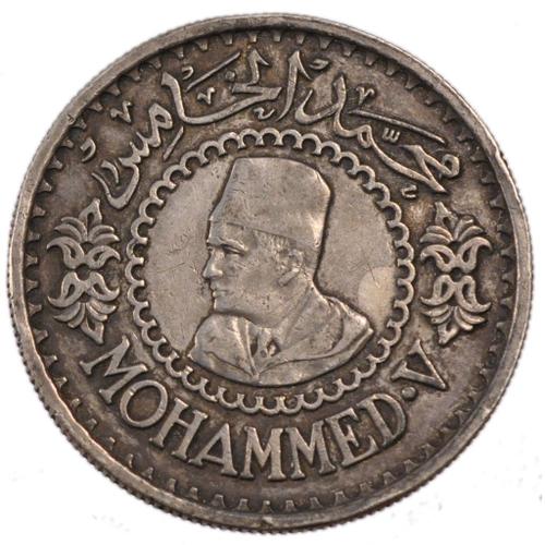 Piece Maroc 500 Franc-1956