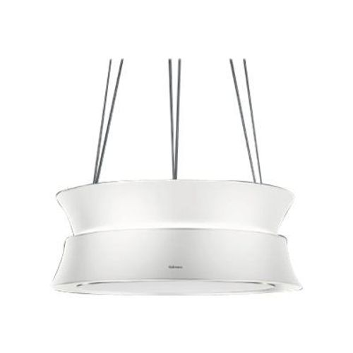 FALMEC hotte à suspension DAMA CIRCLE.TECH (Blanc Satin - Acier verni)