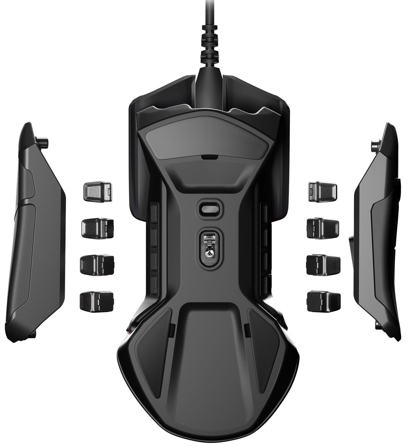 SteelSeries Rival 600 - Souris - ergonomique - pour droitiers - optique - 7 boutons - filaire - USB - noir_image_5|Rakuten