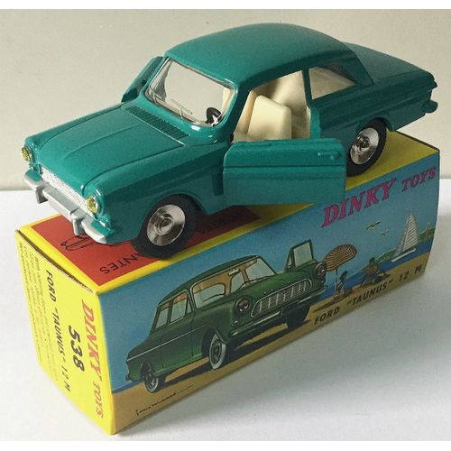 Dinky Toys - Ford Taumus 12m, Vert (538)-Atlas
