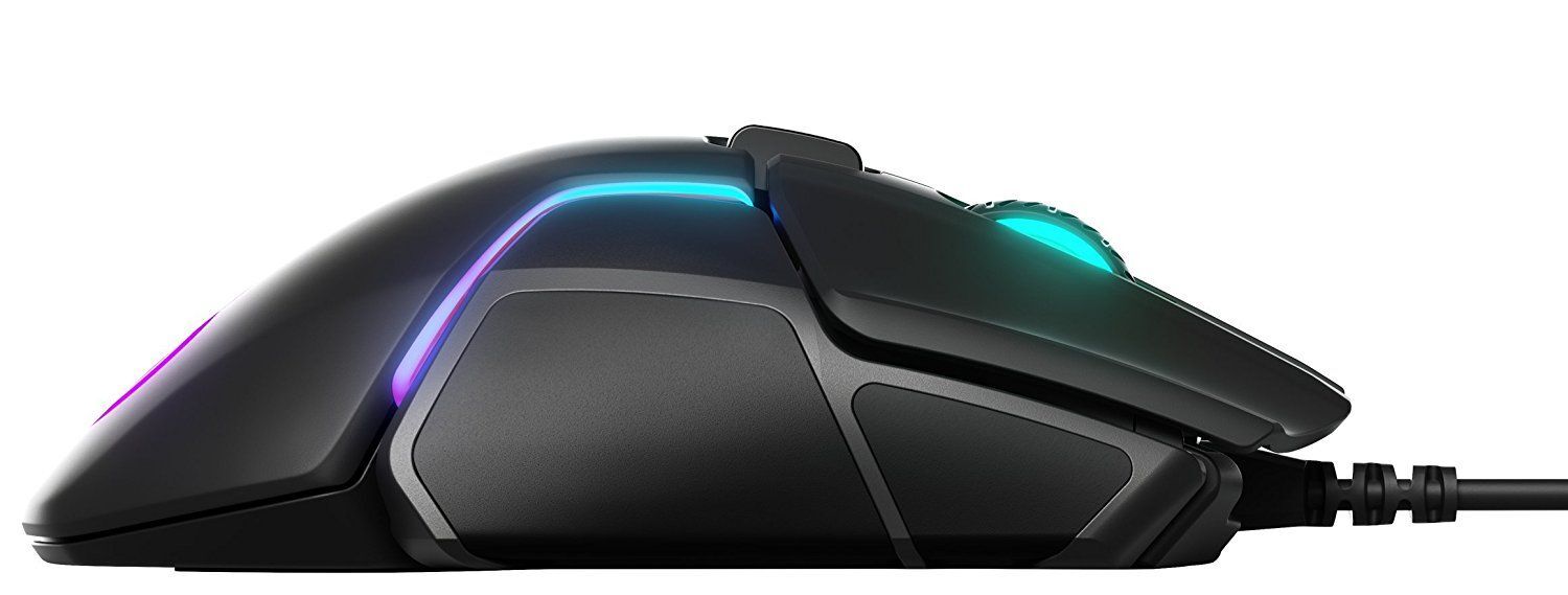 SteelSeries Rival 600 - Souris - ergonomique - pour droitiers - optique - 7 boutons - filaire - USB - noir_image_2|Rakuten