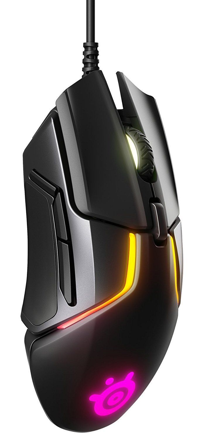 SteelSeries Rival 600 - Souris - ergonomique - pour droitiers - optique - 7 boutons - filaire - USB - noir_image_4|Rakuten