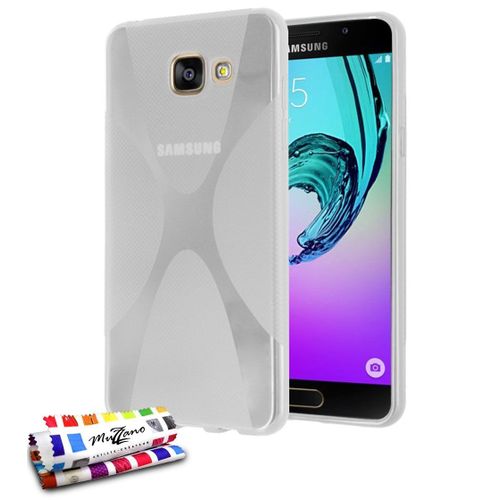 Coque Case Samsung Galaxy A5 (2016) Le X Transparent Silicone Souple (Tpu)