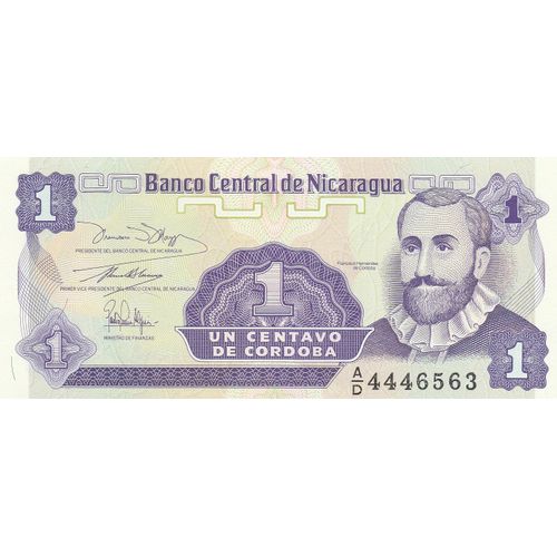 Billet De Banque Du Nicaragua