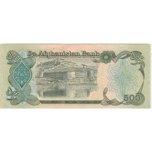 Billet De Banque Da Afghanistan Bank 500