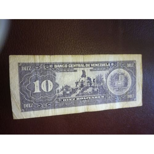 Billet Venezuela 10 Bolivares 1995