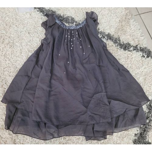 Robe De Fête Grise 5 Ans