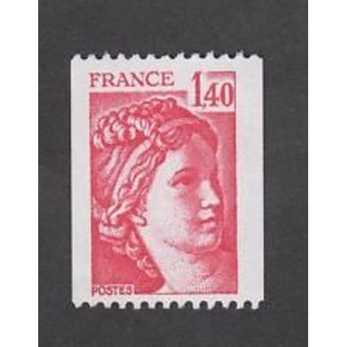 Timbre France Neuf ** Yt N° 2104 Sabine Gandon Roulette