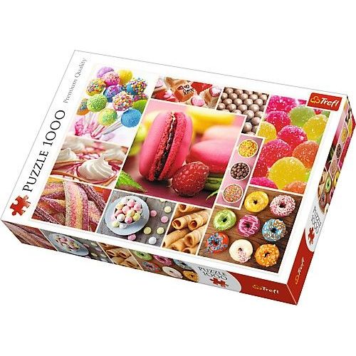 Puzzle 1000 Pièces Candy Collage
