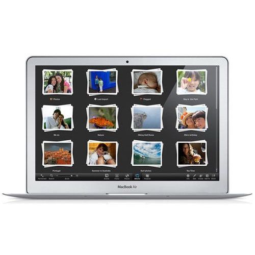 Apple MacBook Air - Core i5 1.6 GHz - MacOS X 10.7 Lion - 2 Go RAM - 64 Go stockage flash - 11.6" 1366 x 768 (HD) - HD Graphics 3000 - clavier : Français AZERTY
